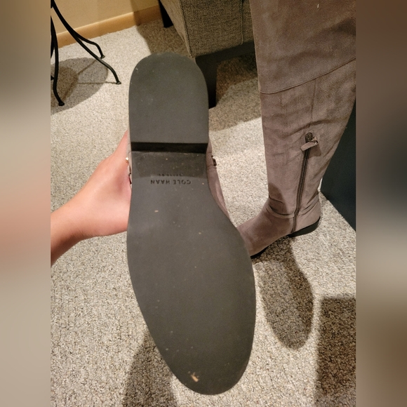 Cole Haan Over the Knee Suede Boots - Picture 5 of 6